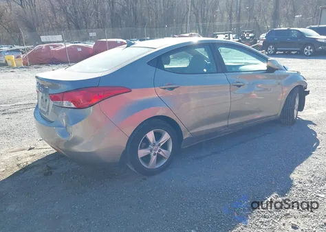2013 Hyundai Elantra Gls from USA, damaged, VIN 5NPDH4AE8DH305122